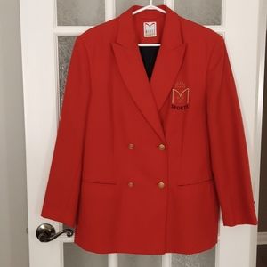 RARE Vintage 1980/ Mondi Sport double breasted blazer
